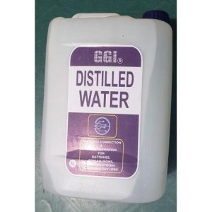 Distilled Water For Laboratory 5liters